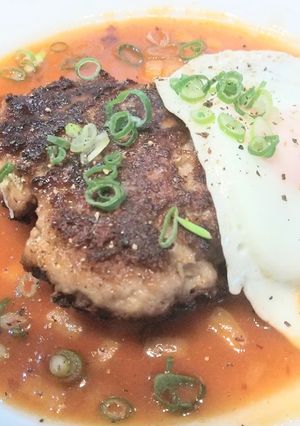 お洒落に糖質オフ#57 洋食屋ハンバーグ-レシピのメイン写真