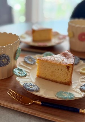 ベイクドさつまいもチーズケーキ♩-レシピのメイン写真