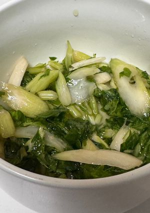 簡単！セロリの浅漬け-レシピのメイン写真