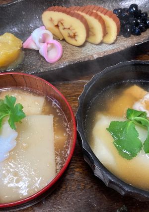 2026元旦のパパの作るお雑煮-レシピのメイン写真