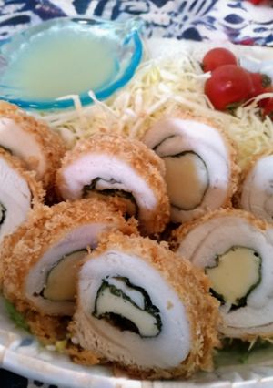 鶏ササミチーズ揚げ-レシピのメイン写真