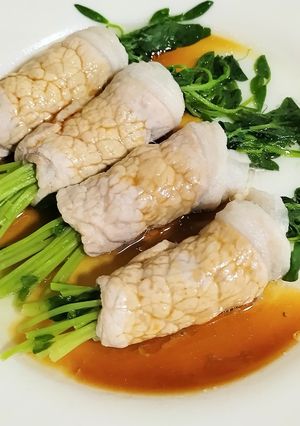 豚の豆苗巻き-レシピのメイン写真