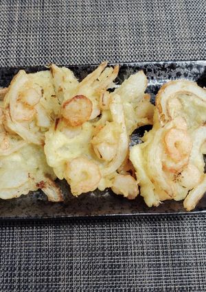小エビと玉ねぎのかき揚げ-レシピのメイン写真