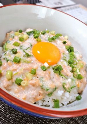 納豆とろろ卵ごはん-レシピのメイン写真