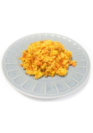 彩り野菜の梅キムチ納豆チャーハン-レシピのメイン写真