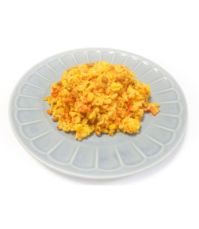 彩り野菜の梅キムチ納豆チャーハン-レシピのメイン写真