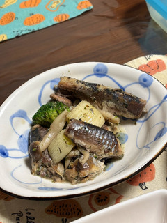 イワシ缶でアクアパッツァ風-レシピのメイン写真