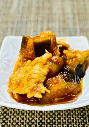 【作りおき】豚こま茄子のトマト煮-レシピのメイン写真