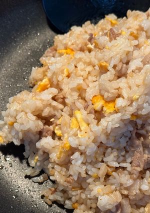 焼肉のタレで豚バラ卵炒飯！-レシピのメイン写真