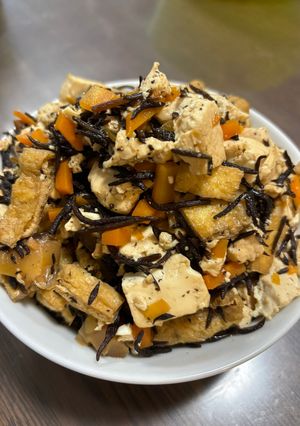 豆腐入りひじき-レシピのメイン写真