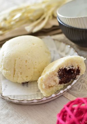 HMですぐできる！レンジで塩あんまん-レシピのメイン写真