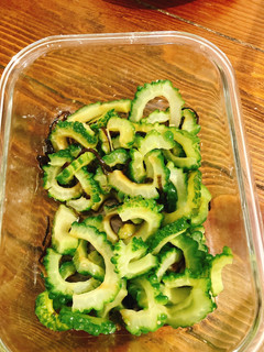 ゴーヤの塩昆布あえ-レシピのメイン写真
