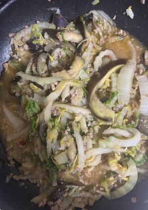麻婆白菜茄子-レシピのメイン写真