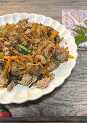 焼肉のタレで！チャプチェ-レシピのメイン写真