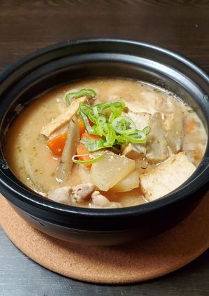 具だくさん鶏汁-レシピのメイン写真