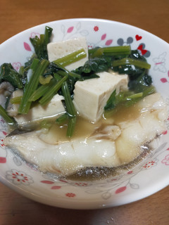 カレイとほうれん草のあんかけ煮-レシピのメイン写真