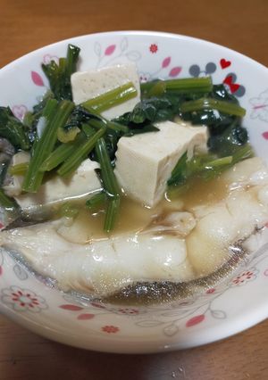 カレイとほうれん草のあんかけ煮-レシピのメイン写真