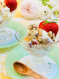 濃厚♪ドライフルーツ入り水きりヨーグルト-レシピのメイン写真
