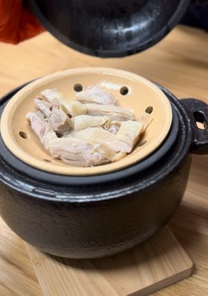 蒸し鶏のネギコチュジャンソース-レシピのメイン写真