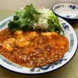 春野菜と食べる海老チリ♪