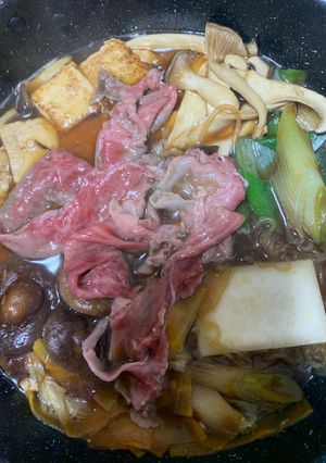 割下から作る本格すき焼き（甘め）-レシピのメイン写真