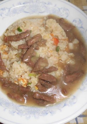 絶品！魅惑の餡かけチャーハン その①-レシピのメイン写真
