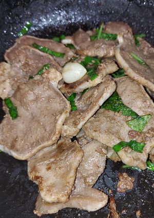 豚タンガリバジ焼き-レシピのメイン写真