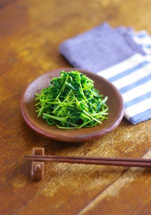 レンジで★豆苗の中華風和え物-レシピのメイン写真