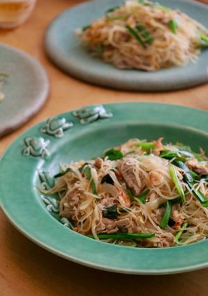 野菜たっぷり♪焼きビーフン-レシピのメイン写真