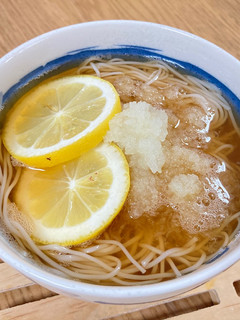 大根おろしとレモンの素麺-レシピのメイン写真