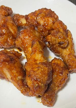ヤンニョムチキン⁈コチュジャン無|手羽元-レシピのメイン写真