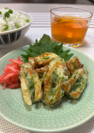 天ぷら粉でちくわの磯部焼き-レシピのメイン写真