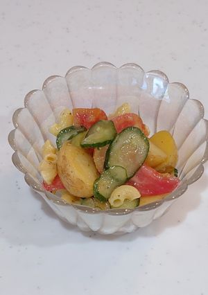 新じゃが🥔ゴロゴロの柑橘サラダ🥗-レシピのメイン写真
