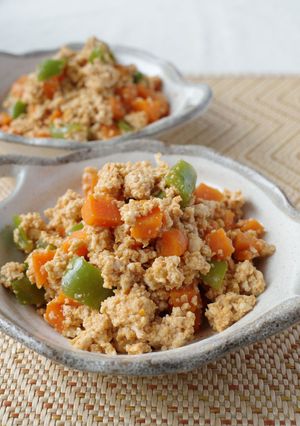 ビックリ美味しい！洋風炒り豆腐-レシピのメイン写真