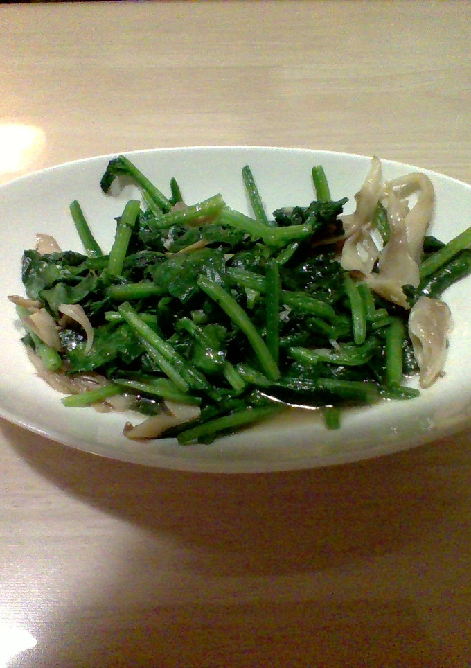 ほうれん草と舞茸の炒め物-レシピのメイン写真