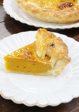 まるでカボチャ⁉パンプキンパイ-レシピのメイン写真