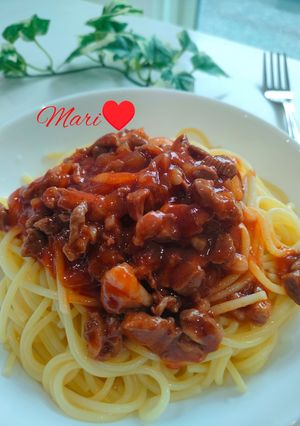 簡単☆ラム肉ソースパスタ-レシピのメイン写真