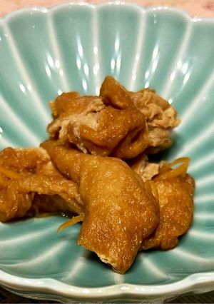 油揚げのクチャクチャ煮-レシピのメイン写真