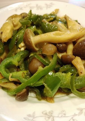 5分で完成のピーマンとしめじの副菜-レシピのメイン写真