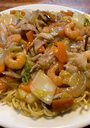 麺はパリパリ♪あんかけ焼きそば-レシピのメイン写真