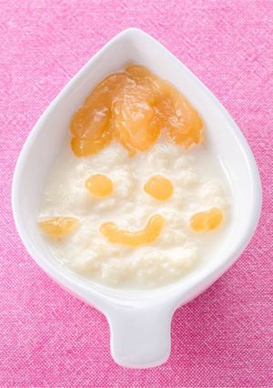 （5ヵ月頃から）りんごのパンがゆ-レシピのメイン写真