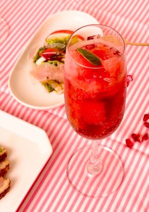 おうちで簡単！ピングレざくろモクテル-レシピのメイン写真