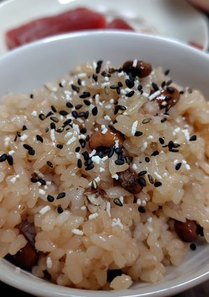 赤飯(鍋炊き)-レシピのメイン写真