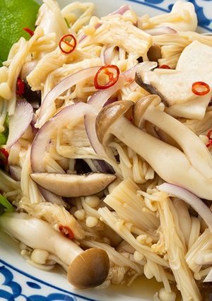 タイ風きのこサラダ-レシピのメイン写真