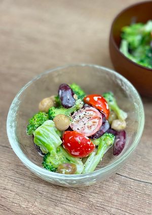 カラフルマヨサラダ【ここから栄養士】-レシピのメイン写真