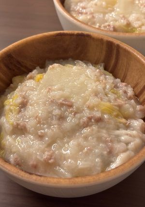 ジャスミンライスのチーズ白菜粥-レシピのメイン写真