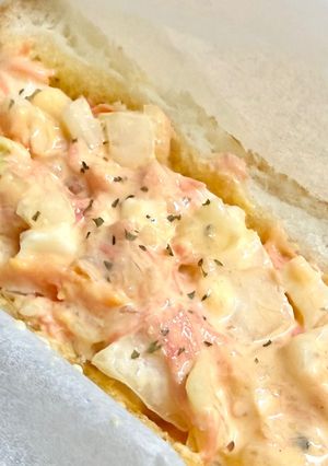 鮭のコールスローサラダ☆サンドイッチにも-レシピのメイン写真