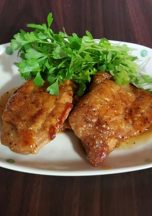 🤍鶏肉の甘辛焼き(山賊焼き風)-レシピのメイン写真
