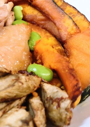 鶏もも肉と野菜の昆布酢素揚げびたし-レシピのメイン写真