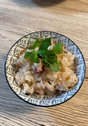 タコとイカの炊き込みご飯-レシピのメイン写真
